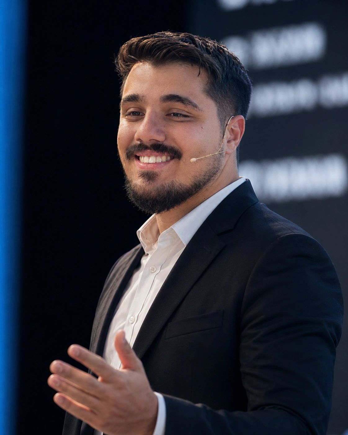 Higor Dourado em palestra