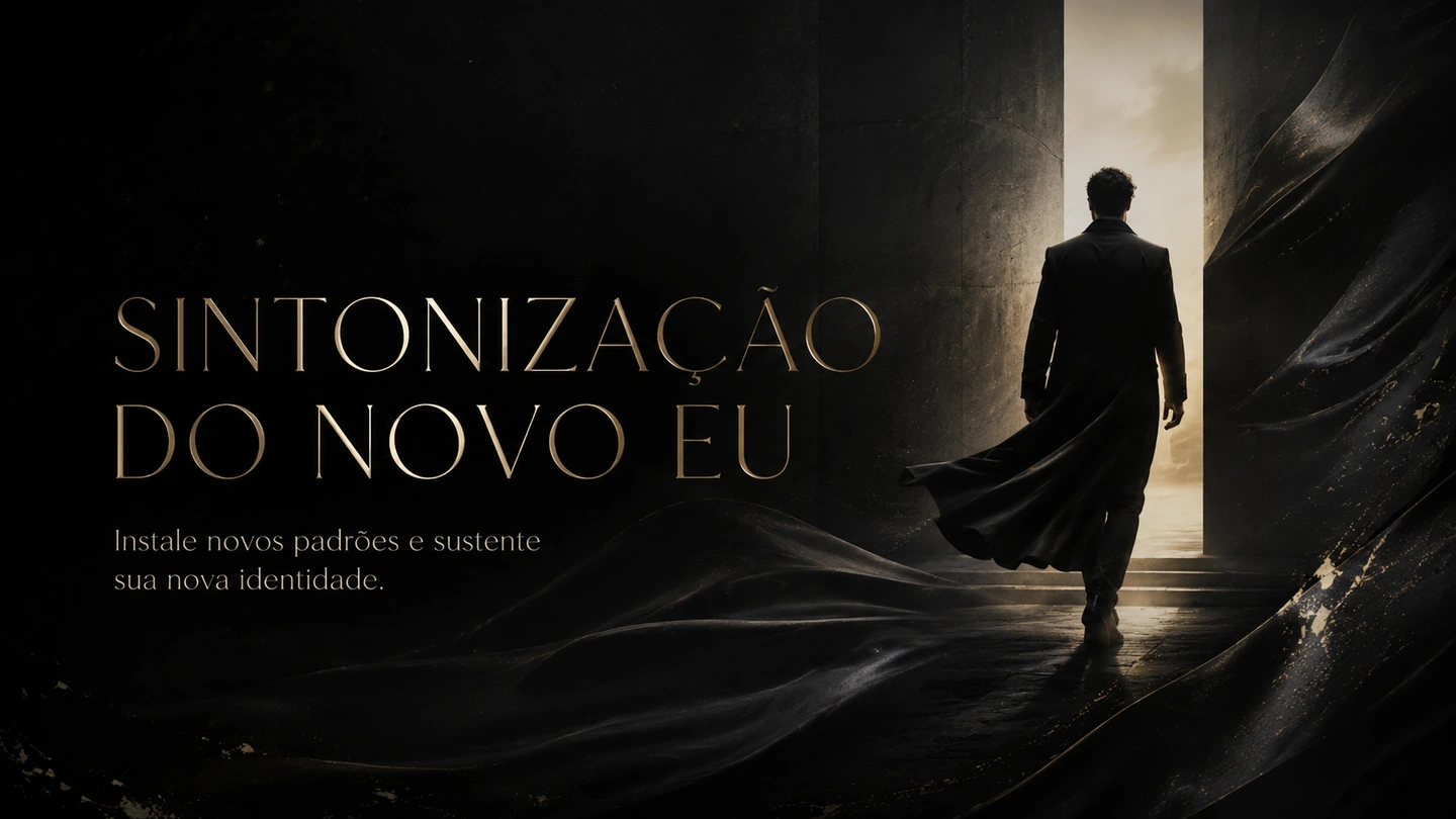 Capa da aula 07: Sintonização do Novo Eu. Instale novos padrões e sustente sua nova identidade.